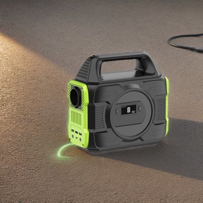 เครื่องผลิตไฟฟ้าสํารองบ้าน 300W เครื่องผลิตไฟฟ้าแสงอาทิตย์แบบพกพาลิตยู 288wh