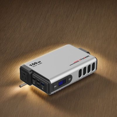 150W 110V 220V พกพาสถานีไฟฟ้า AC Output สําหรับสํารองฉุกเฉิน