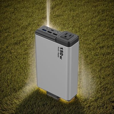 32000mAh Lithium Ion Portable Power Station 150W Output 220V AC 50Hz/60Hz ปรับแต่งตามความต้องการ