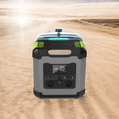 2000W 1680Wh LiFePO4 แบตเตอรี่ โจ๊กเนอเตอร์ที่เก็บพลังงานแสงอาทิตย์สําหรับ SOS ภายนอก