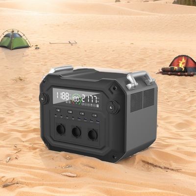 เครื่องผลิตพลังแสงอาทิตย์พกพา 2500W สายพลังงานหลากหลายของคุณสําหรับการเดินทางและฉุกเฉิน