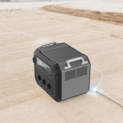 เครื่องผลิตพลังแสงอาทิตย์พกพา 2500W สายพลังงานหลากหลายของคุณสําหรับการเดินทางและฉุกเฉิน