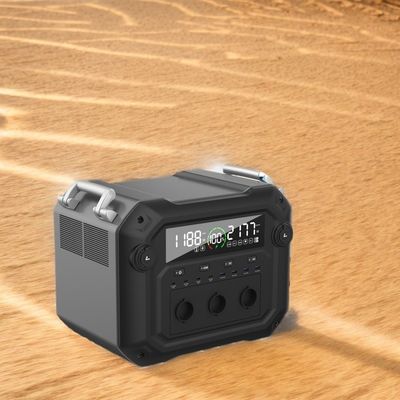 เครื่องผลิตพลังแสงอาทิตย์พกพา 2500W สายพลังงานหลากหลายของคุณสําหรับการเดินทางและฉุกเฉิน