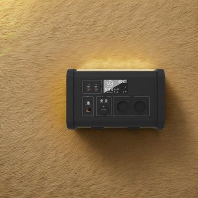 700W AC Output พลังงานสํารองฉุกเฉิน ลงแสงอาทิตย์ พลังงานเก็บพลังงานพกพา