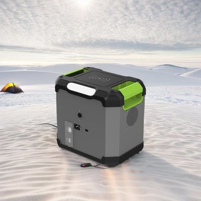 เครื่องชาร์จแสงอาทิตย์ไฟฟ้าเคลื่อนที่ 1500W สําหรับการแก้ไขสถานีไฟฟ้าฉุกเฉินและพกพา