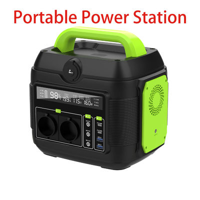 600W/160000mAh AC110V 220V เครื่องผลิตไฟฟ้าพลังแสงอาทิตย์พกพาสําหรับการตั้งแคมป์กลางแจ้ง
