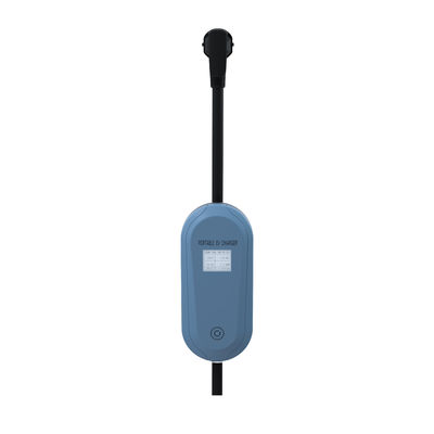 เครื่องชาร์จ EV แบบพกพาแบบเฟสเดียว AC220V เครื่องชาร์จ EV แบบมือถือ