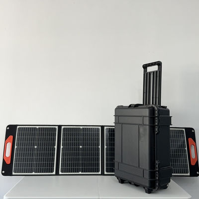 CE โมโนคริสตัลลีนซิลิคอน โซลาร์แพเนล 200W สําหรับโรงไฟฟ้าพกพา