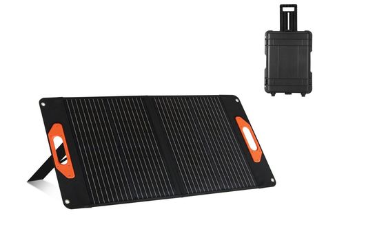 แผนพลังแสงอาทิตย์สีดําแหลมเดียว 100W แหลมพลังแสงอาทิตย์แหลมเดียว