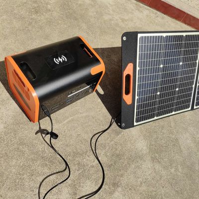 แผนแสงอาทิตย์แบบพับกระจกเดียว 200W สําหรับรถบ้าน