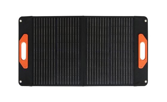 แผ่นแสงอาทิตย์กันน้ํา 60W สําหรับการตั้งแคมป์ การชาร์จที่ยั่งยืน
