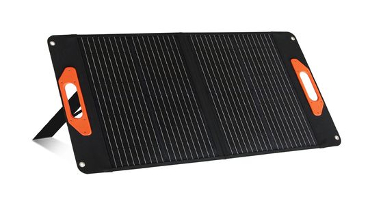 แผ่นแสงอาทิตย์กันน้ํา 60W สําหรับการตั้งแคมป์ การชาร์จที่ยั่งยืน