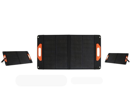 แผ่นแสงอาทิตย์กันน้ํา 60W สําหรับการตั้งแคมป์ การชาร์จที่ยั่งยืน