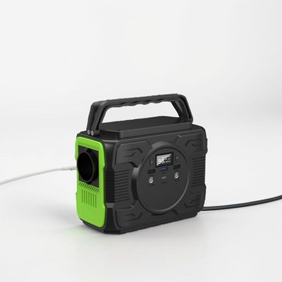 เครื่องกําเนิดแบตเตอรี่ลิทธิียมขนาดเล็ก 200W เครื่องชาร์จมือถือ เครื่องไฟฟ้าพกพา USB 1.6kg