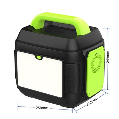 600W 576wh/160000m สถานีพลังงานพกพาที่มี American Standard AC Socket 6kg