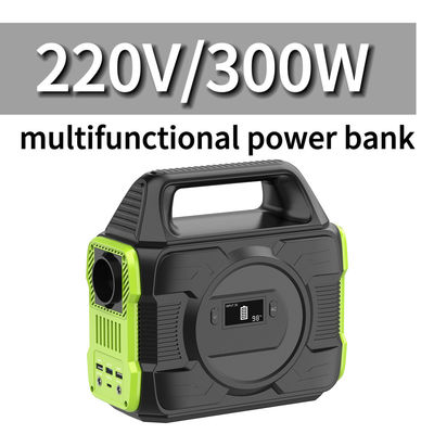 110V 220V 300W โรงไฟฟ้าพกพา โซลาร์เจนเนอเรเตอร์ แพวเวอร์แบงค์ S3 สีที่สามารถปรับแต่งได้