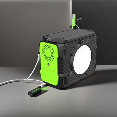 เครื่องผลิตพลังแสงอาทิตย์แบบพกพาแบบรอคอย 200W 300W สําหรับภายนอกและภายในบ้าน