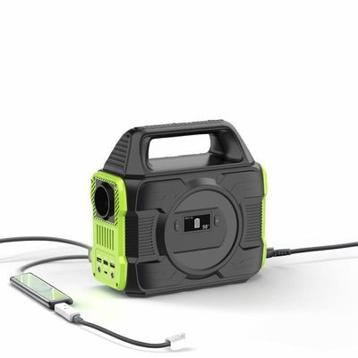ระบบพลังงานพานิลแสงอาทิตย์ที่สามารถนําไปใช้ใหม่ได้ 150W 500W 300W สถานไฟฟ้าพกพาที่มี MPPT