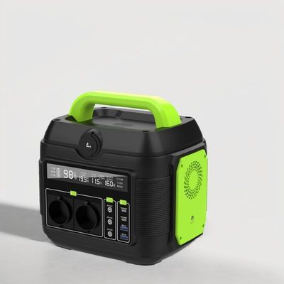 สีที่สามารถปรับเปลี่ยนได้ 600W แบตเตอรี่ลิธีਅਮแสงอาทิตย์ แคมป์ทริป สถานที่พลังงานสําหรับครอบครัว
