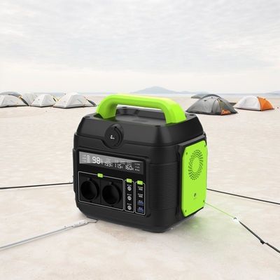 สีที่สามารถปรับเปลี่ยนได้ 600W แบตเตอรี่ลิธีਅਮแสงอาทิตย์ แคมป์ทริป สถานที่พลังงานสําหรับครอบครัว
