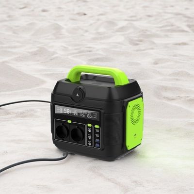 สีที่สามารถปรับเปลี่ยนได้ 600W แบตเตอรี่ลิธีਅਮแสงอาทิตย์ แคมป์ทริป สถานที่พลังงานสําหรับครอบครัว