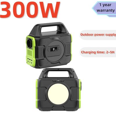 เครื่องผลิตพลังงานแสงอาทิตย์แบบพกพา 300W Outdoor Standby สําหรับทุกยี่ห้อที่เข้ากันได้