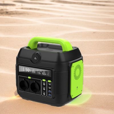 MPPT 600W แบตเตอรี่ลิเดียม พกพาไฟฟ้าสําหรับสถานการณ์ฉุกเฉินและการหยุดทํางานภายนอก