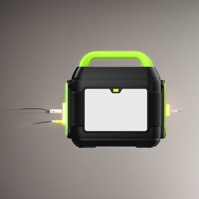 110V 220V LiFePO4 แบตเตอรี่ DC AC อินเตอร์เฟซหลายตัว โรงไฟฟ้าพลังแสงอาทิตย์พกพา เหมาะสําหรับบ้าน