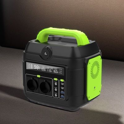 110V 220V LiFePO4 แบตเตอรี่ DC AC อินเตอร์เฟซหลายตัว โรงไฟฟ้าพลังแสงอาทิตย์พกพา เหมาะสําหรับบ้าน