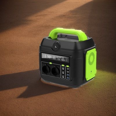 MPPT 110V/220V 600W แบตเตอรี่ลิเดียม สถานที่พลังงานแสงอาทิตย์กลางแจ้งพกพาสําหรับการตั้งแคมป์