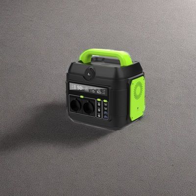 MPPT 110V/220V 600W แบตเตอรี่ลิเดียม สถานที่พลังงานแสงอาทิตย์กลางแจ้งพกพาสําหรับการตั้งแคมป์