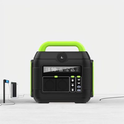 สถานีพลังงานพกพา 600W 300W แบตเตอรี่ลิธีਅਮเทอร์เนอรี่ เครื่องผลิตพลังงานแสงอาทิตย์