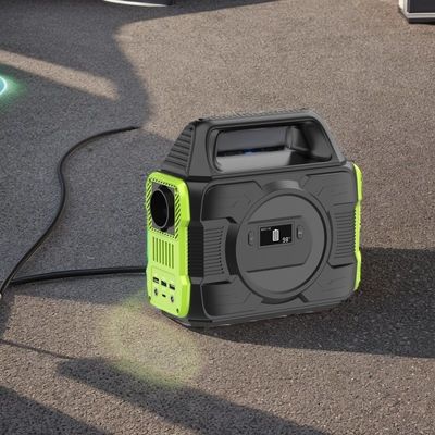 เครื่องกําเนิดพลังงานแสงอาทิตย์พกพา 300W สําหรับระบบประปาพลังงานเก็บพลังงานระเบียงหลายฟังก์ชัน