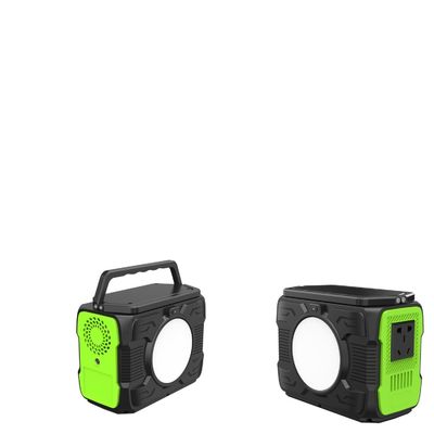 แบตเตอรี่ลิตยูมกลางแจ้ง 300W เครื่องผลิตพลังแสงอาทิตย์แบบ AC DC ประเภท C แบตเตอรี่สํารองพลังงานฉุกเฉิน โรงไฟฟ้าพลังแสงอาทิตย์แบบพกพา