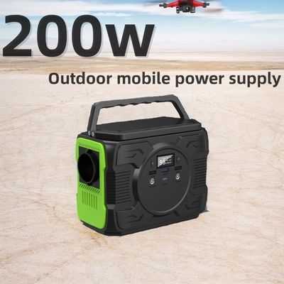 การปรับแต่ง 200W พลังงานแสงอาทิตย์ เก็บเก็บ แบตเตอรี่ลิเดียม ระเบียง สถานไฟฟ้า 1