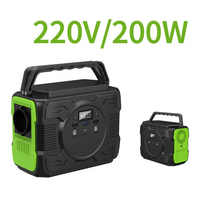 เครื่องเก็บพลังงาน 200W 300W เครื่องไฟฟ้าพลังแสงอาทิตย์พกพาด้วย DC1 2 ออก 12V-16.8V/6A S2X-173