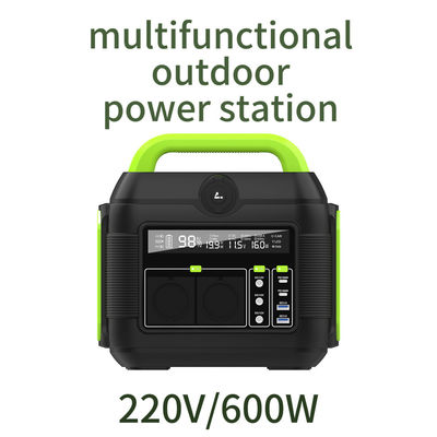 สีที่สามารถปรับแต่งได้ S6 Outdoor Multi-Purpose 600W พกพา สถานที่ชาร์จ แพวเวอร์แบงค์