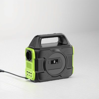 อัตราการเข้าสูงสุด 160W โรงไฟฟ้าพลังแสงอาทิตย์สําหรับการตั้งแคมป์แบบพกพาและเครื่องกําเนิดฉุกเฉิน