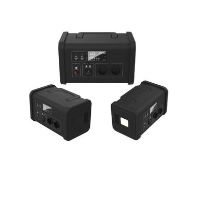 700W Balcony Energy Storage โรงไฟฟ้าพกพาที่มีแบตเตอรี่ LiFePO4 และไฟ LED