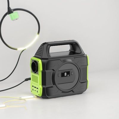 อาจไม่ถอดได้ เครื่องไฟฟ้าฉุกเฉินพกพา 300W พร้อมจอเหลวคริสตัล