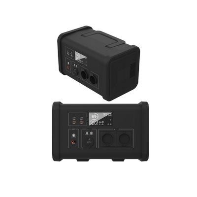 LiFePO4 Home Power Outage สถานีไฟฟ้าพกพาที่มีพลังงานออก AC 700W และแสง LED