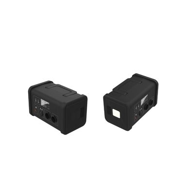 LiFePO4 Home Power Outage สถานีไฟฟ้าพกพาที่มีพลังงานออก AC 700W และแสง LED