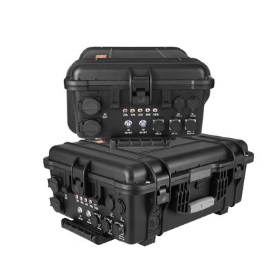 LiFePO4แบตเตอรี่ 6000W โรงไฟฟ้าพกพา โจ๊กเนอร์แสงอาทิตย์สําหรับกิจกรรมกลางแจ้ง