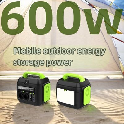 600W 576wh โรงไฟฟ้าพกพา เครื่องผลิตพลังงานแสงอาทิตย์กลางแจ้ง