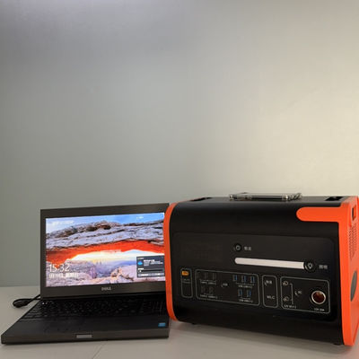 AC Pure Sine Wave Output Waveform 2000W LiFePO4 แบตเตอรี่ แหล่งพลังงานมือถือ