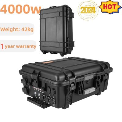 เครื่องผลิตพลังงานแสงอาทิตย์แบบพกพา 3000W 4000W พร้อมแบตเตอรี่