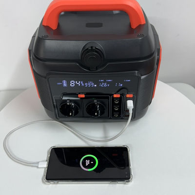 เผยอคอร์ดปกติ 600W / 576wh สถานที่พลังงานพกพาสําหรับ RV ในบ้านกลางแจ้งและการรอคอย