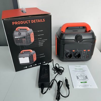 เผยอคอร์ดปกติ 600W / 576wh สถานที่พลังงานพกพาสําหรับ RV ในบ้านกลางแจ้งและการรอคอย