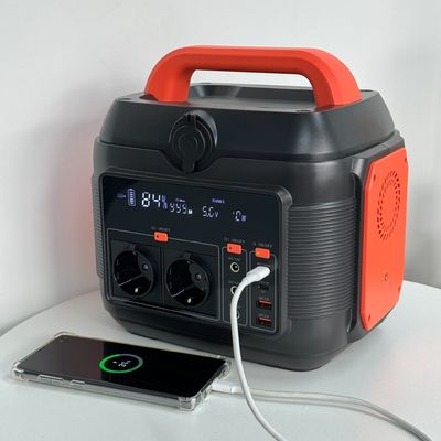 288wh โรงไฟฟ้าพลังแสงอาทิตย์หลากหลายฟังก์ชัน ความจุ 576wh และการชาร์จ 600W