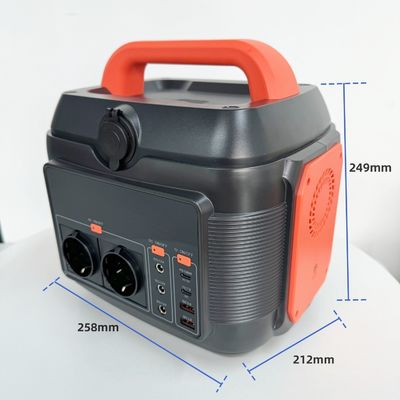 576wh สถานไฟฟ้าพกพา 110V 220V 600W โซลาร์เจนเนอเรเตอร์